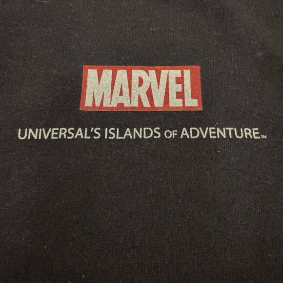 Vintage Incredible Hulk Shirt XXL Black Universal Studios Coaster Y2K Marvel - Picture 7 of 10